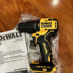 Dewalt ATOMIC 20V MAX Cordless Brushless Compact 1/2 in. Hammer Drill (Tool Only)