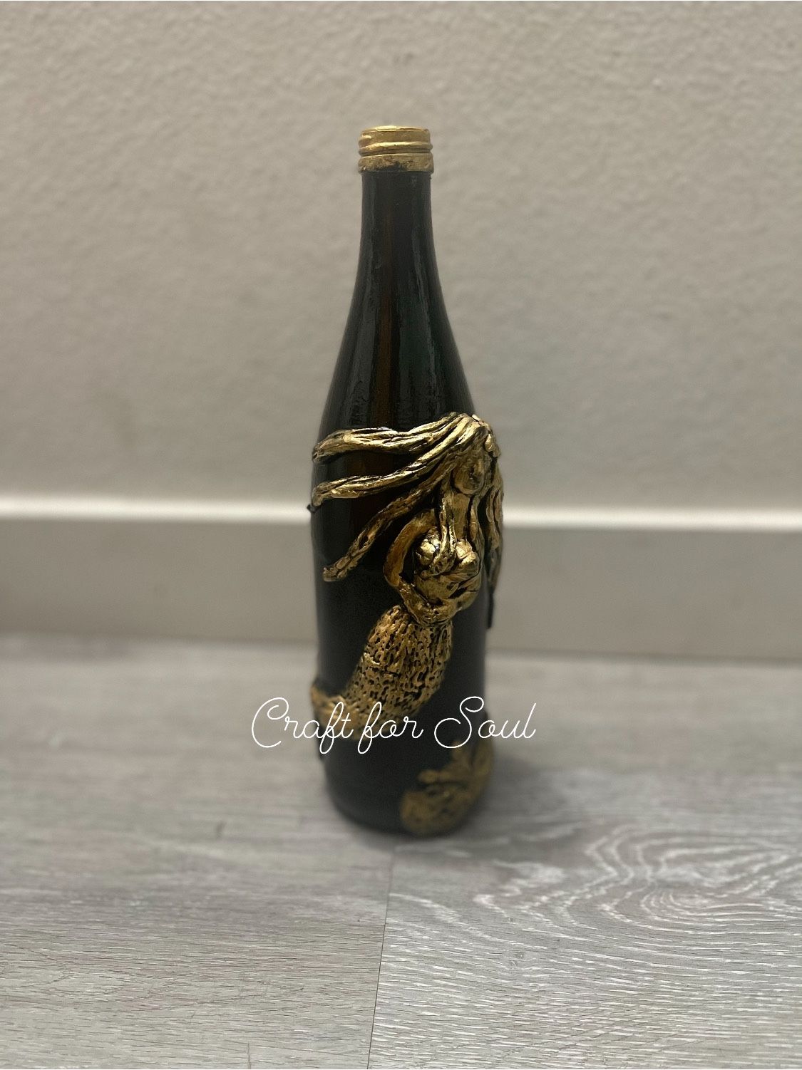 Antique Style Mermaid Bottle