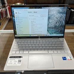 HP Pavilion x360 Model 14-ek0033dx 14 inch touchscreen core i5-12th gen 8GB 512GB SSD