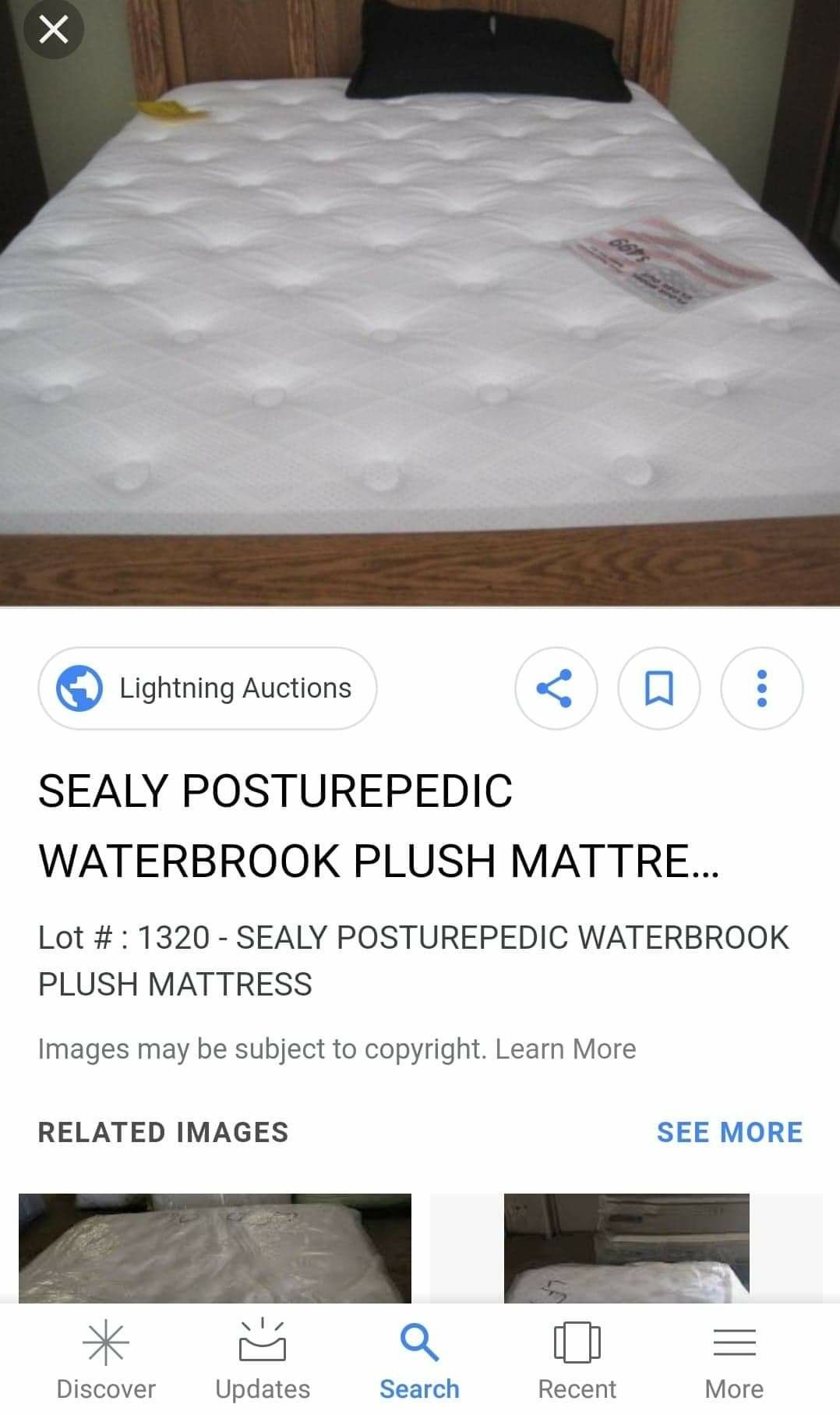 Sealy posturepedic cheap waterbrook plush