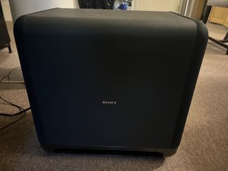 Sony - SA-SW5 300W Wireless Subwoofer - Black