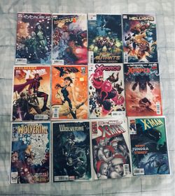 Marvel comics X-Men Savage wolverine wolverine X force and more Comic lot of 12 please check out Photos and read Description