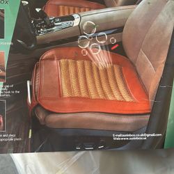 Car Seat Covers, Bottom Car Seat Cover Cloth,Front Seat Only Universal Car Seat Cushion Buckwheat Hulls Car Seat Pads Mat for Auto Driver Ventilated B