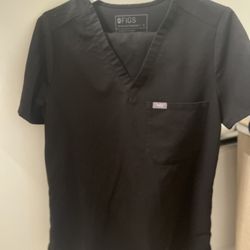 Womens Small Figs Catarina Scrub Top