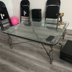 Glass Cofee Table 