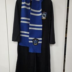 Harry Potter Wizard Robe and Scarf - Ravenclaw