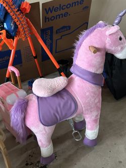 Unicorn ride On