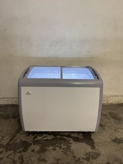 White Freezer