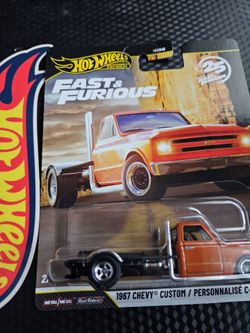 Hot Wheels Premium Fast And Furious 1967 Chevy Custom C10 Chevrolet Truck
