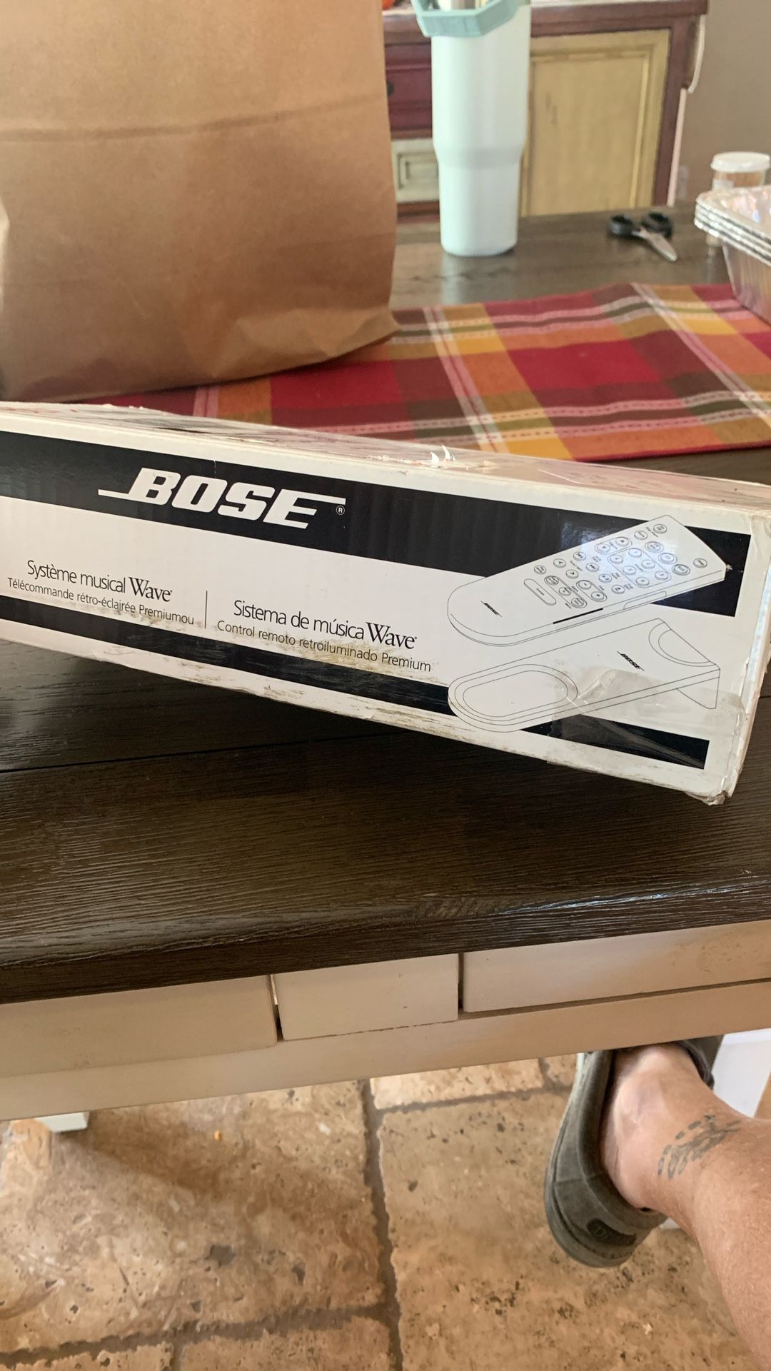 New BOSE WAVE MUSIC SYSTEM REMOTE SEALED 