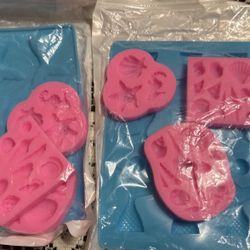 8pcs Silicone Molds