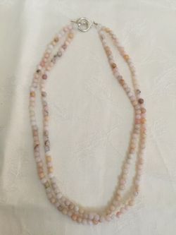 Double Strands Moonstone Necklace