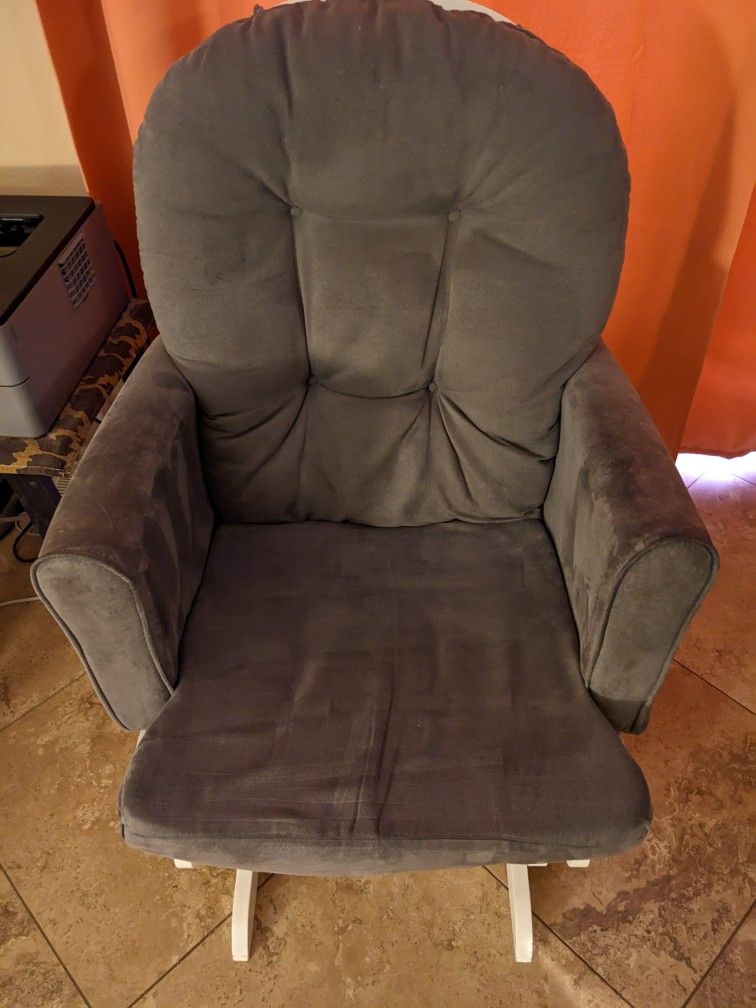 Rocking Chair With Foot Stool