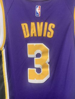 Anthony Davis Los Angeles Lakers Nike Swingman Jersey Size 48