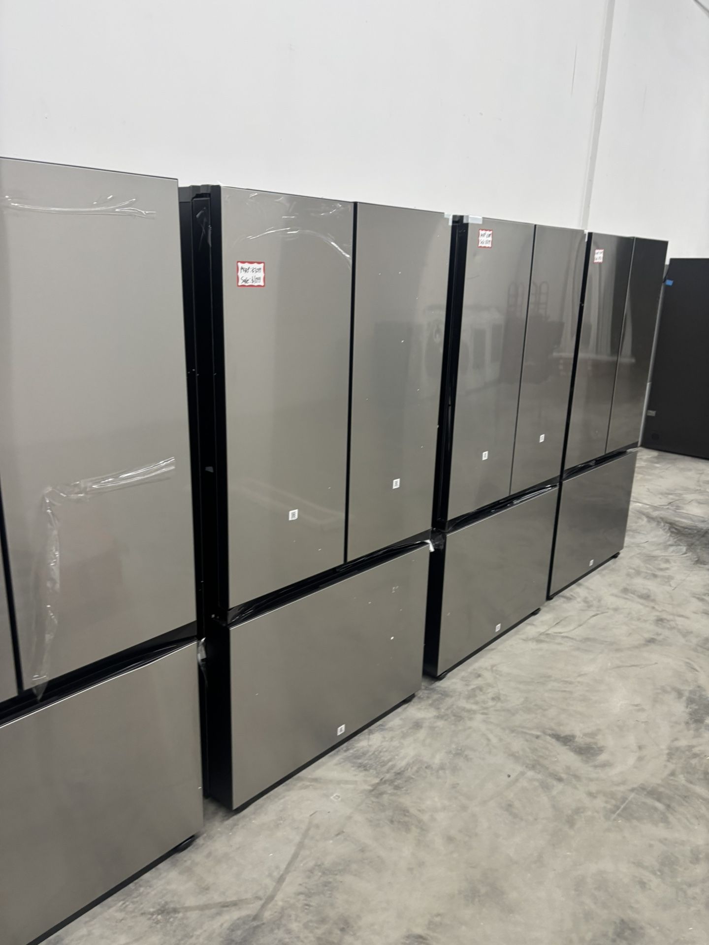 Samsung Bespoke Stainless Steel Refrigerators (3 door)