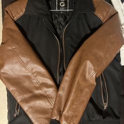 Brown jacket chamarra size Medium fits Small - $20