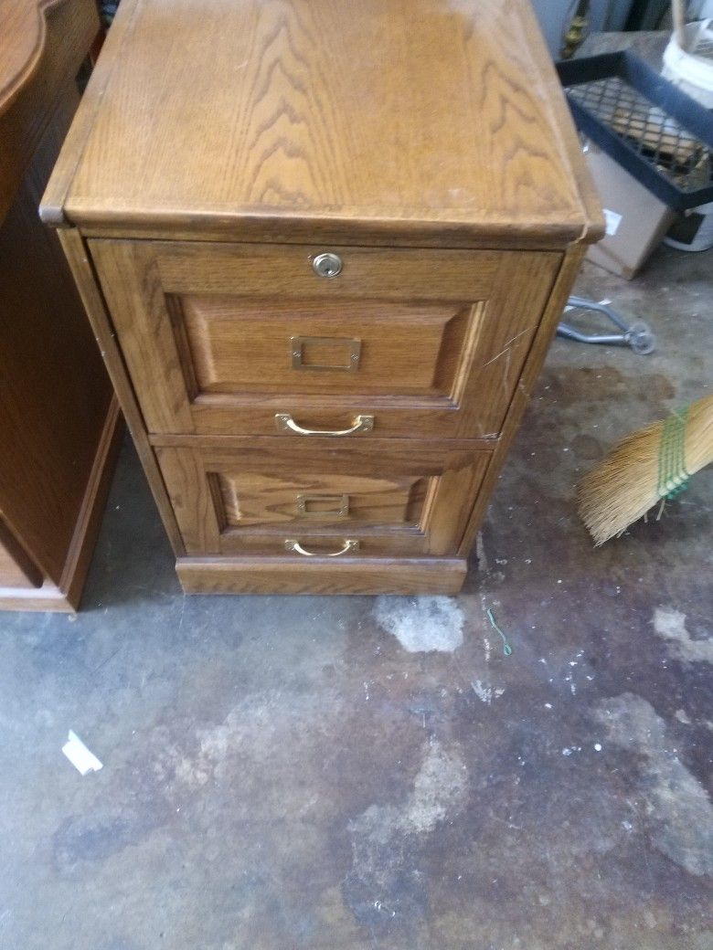 Filing Cabinet No Key