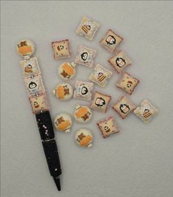 Penguin/ Bear Acrylic Beads