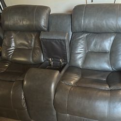 Powered Reclining Electric Couch 