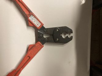 RIDGID 1/2 & 3/4 STEEL CRIMPER