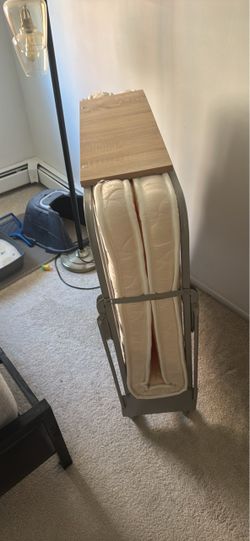 Folding Cot with Mattress