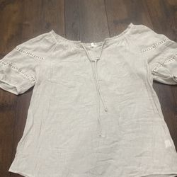 Womans Khaki Shirt Size 3x By Corvia #14