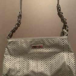 New Sofia Vergara Silver Purse