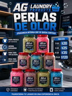Perlas de olor aromatizantes, scent booster