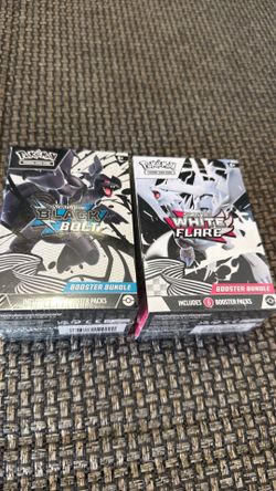 Pokemon Black Bolt & White Flare Booster Bundle