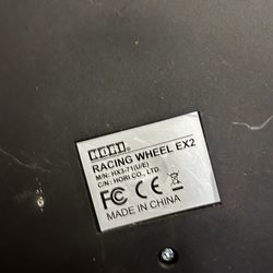 Xbox steering wheel and pedal