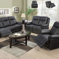 Recliners Set 3pc 