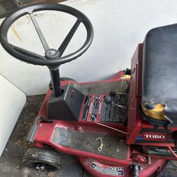 Toro riding mower