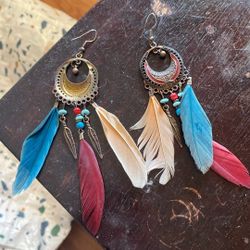 Feather Earrings 