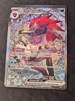 Pokemon Ascended Heroes N's Zoroark ex