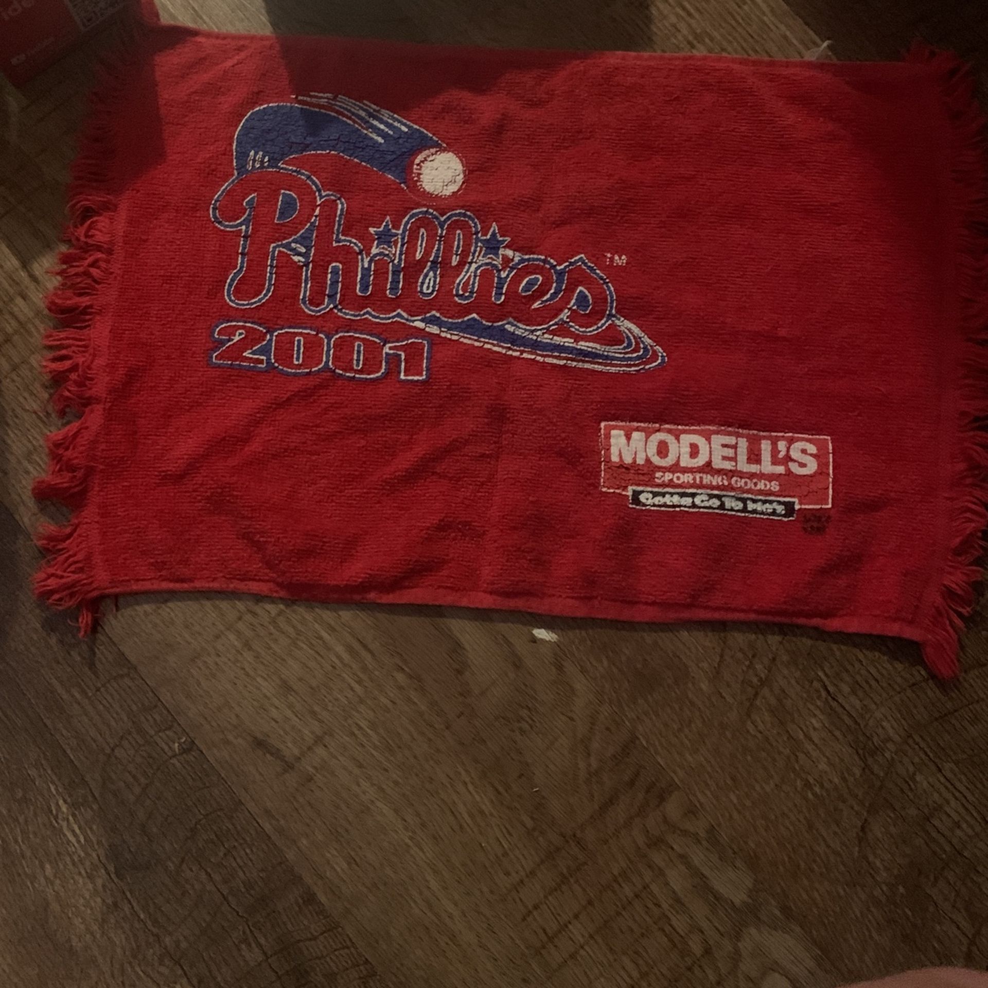 phillies 2001 collectable rag