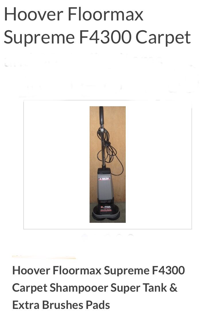 Hoover Carpet Cleaner