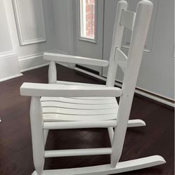 White Toddler Rocking Chair