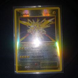 2016 reverse holo zapdos