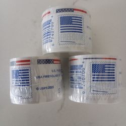3 Sealed Rolls of Forever Stamps, $234 Retail, Save 55%