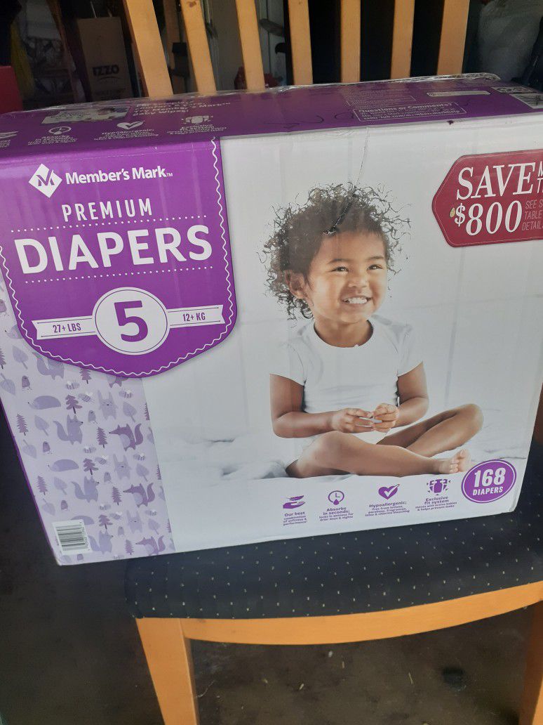 Diapers size 5