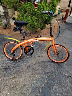 Audi folding commuter bicycle