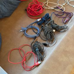 Lightening Cables and Ear Bud