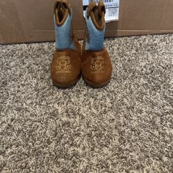 Kids Size 7-8 Woody Cowboy Boots 