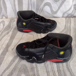 Nike Air Jordan 14 Last Shot size 7 Y