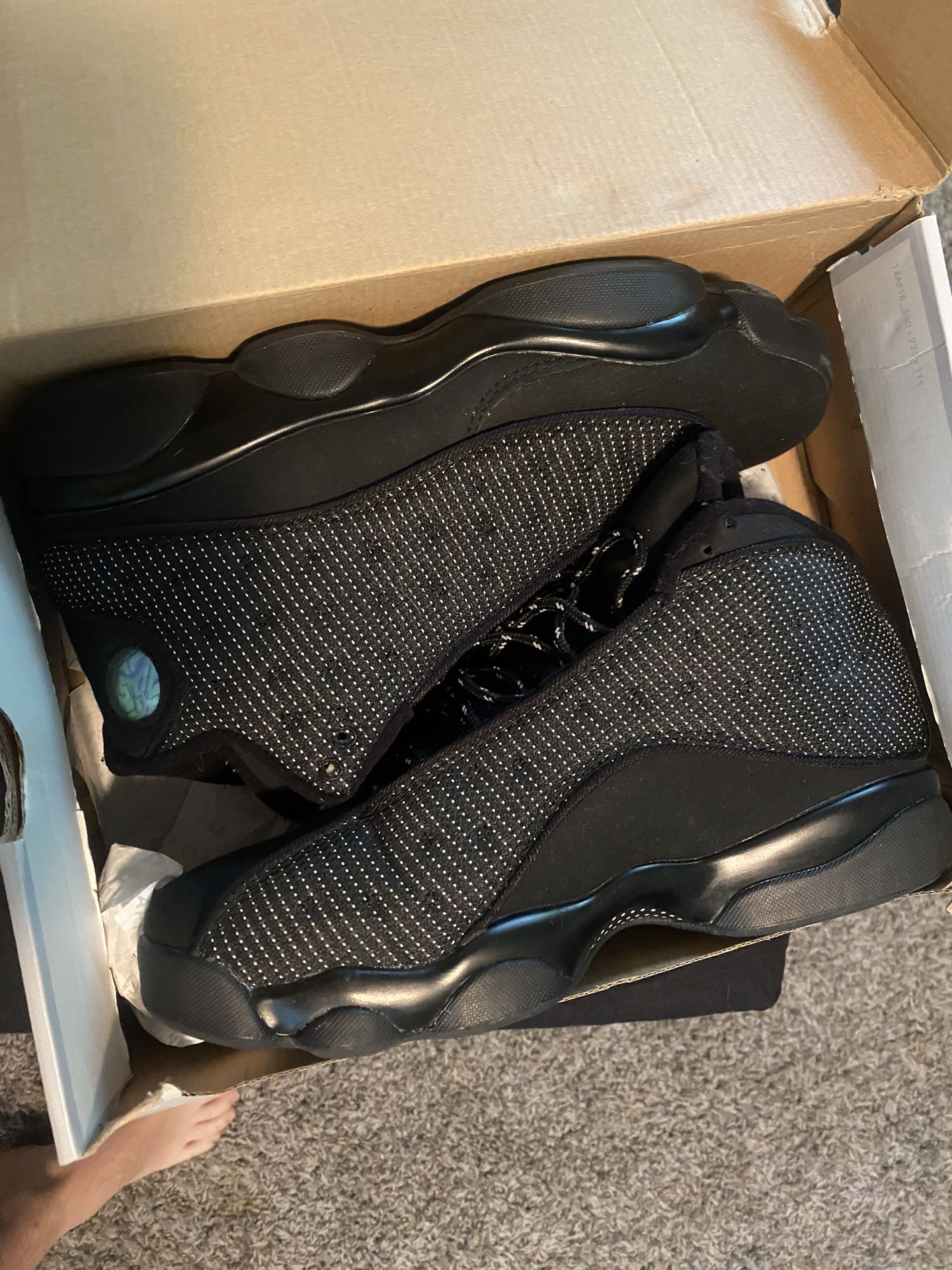 Retro Jordan Black Cat 13s