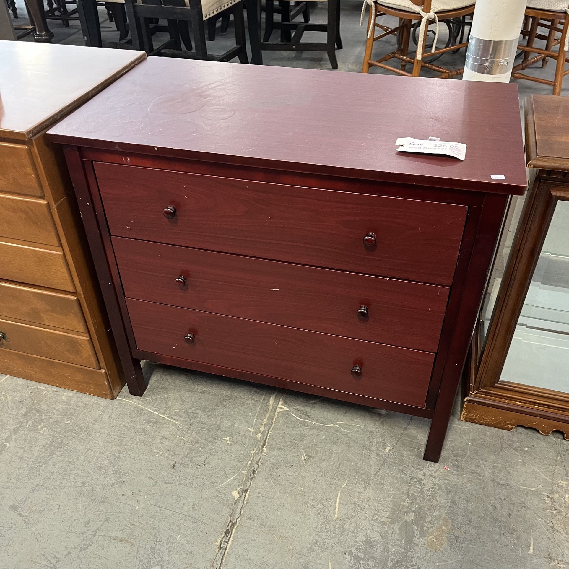 Small 3 Drawer Dresser (in Store)