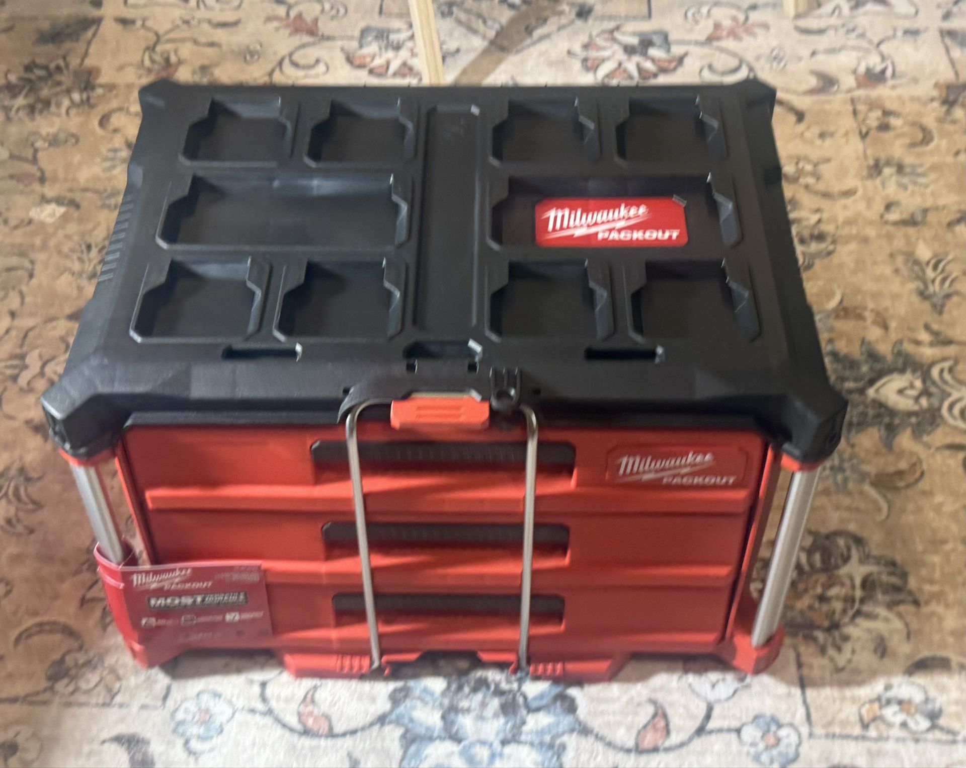 Milwaukee 3 Drawer Tool Box 
