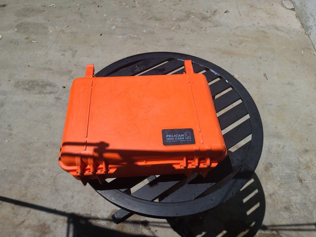 Pelican 1500 CASE ORANGE 95 Firm