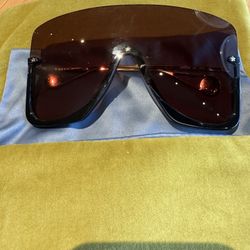 Gucci Shield Sunglasses 