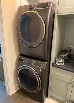 2026 GE Washer Dryer Set GFD65ESPVDS Like New 5.0 cu ft Washer – Charlotte, NC